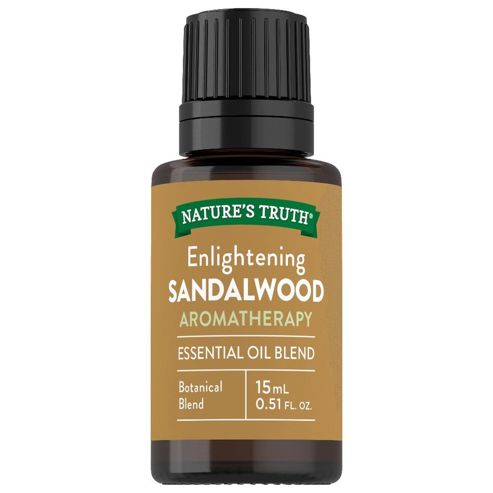 Nature's Truth - Enlightening - SANDALWOOD - Aromatherapy - Pure Essential Oil